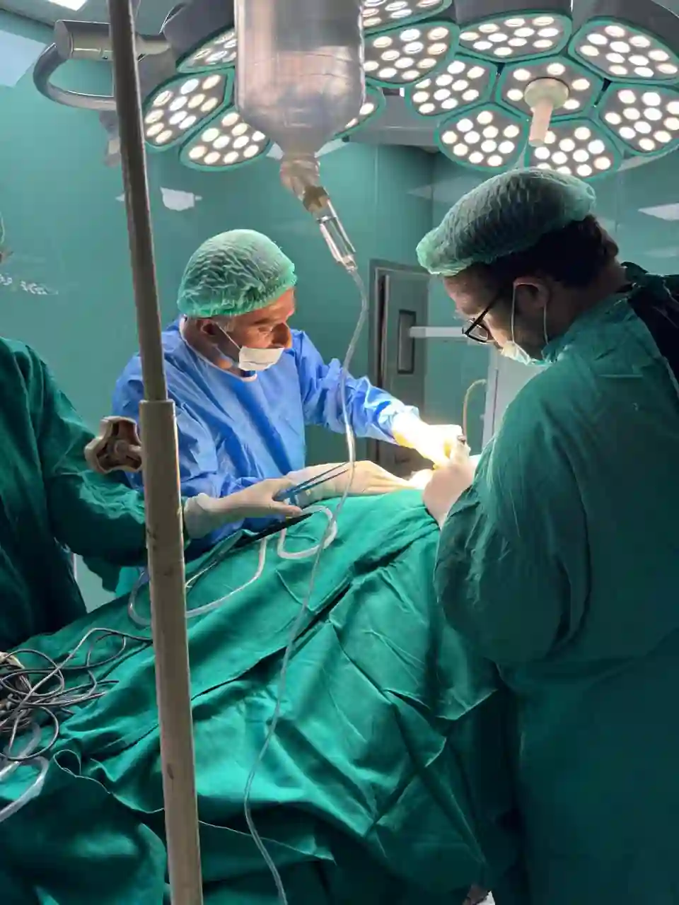 ENT Operation Theatre Complex, Allama Iqbal Medical College — built by Prof. Dr. Muhammad Irshad Malik